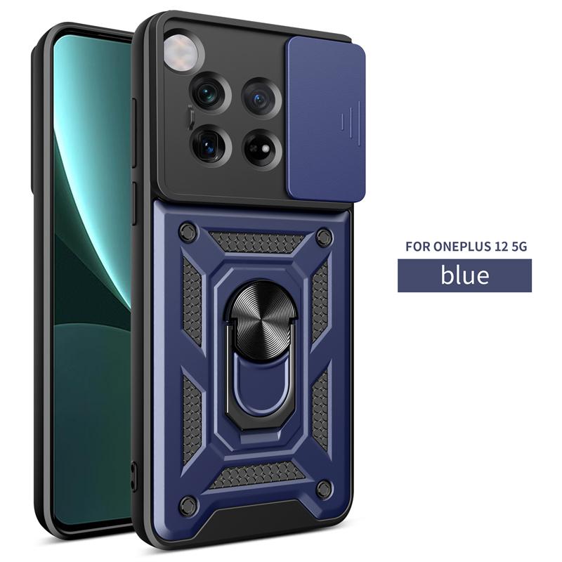 Для Oneplus 12 5G чехол магнитный держатель кольца бронированные чехлы для телефонов для One Plus 12 1+12 Oneplus12 5G слайдер объектив защитная задняя крышка