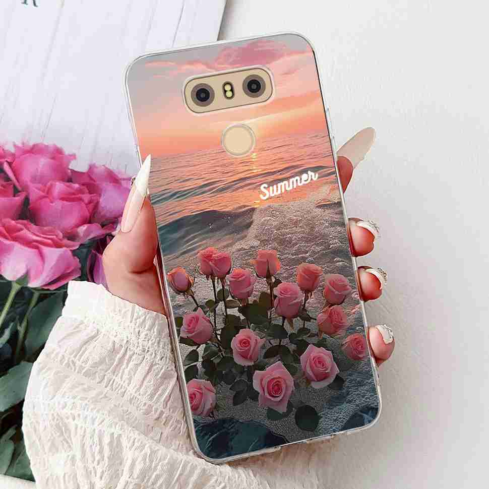 Чехол для LG G6+ 5.7" Модный дизайн с узорами Мягкий силиконовый ТПУ Чехол для LG G6+Plus LG G6 H870 H873 Ударопрочные Чехлы для Телефона