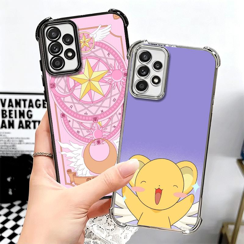 Чехол для телефона Cardcaptor Sakura Cute Girl с покрытием для Samsung A17 A07 A37 A57 A16 A56 A15 A55 A14 A54 A13 A53 A26 A36 A25 A35 A24 A