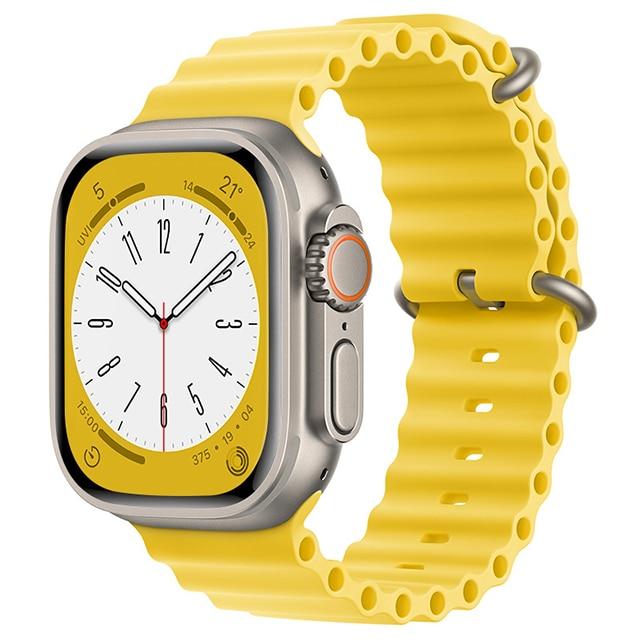 Ремешок Ocean для Apple Watch Series 8 Ultra 49 мм 45 мм 41 мм смарт-часы 44 мм 40 м 42 мм 38 мм iWatch серии 7 6 se 5 аксессуары