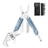 NexTool W2 with Adjustable Pocket Bit and Nylon Sheath Multi-Tool, 8-in-1 Multi-Tool Spanner, Multi-Tool Pliers, Knife, Screwdriver, File, 9-in-1 Set,