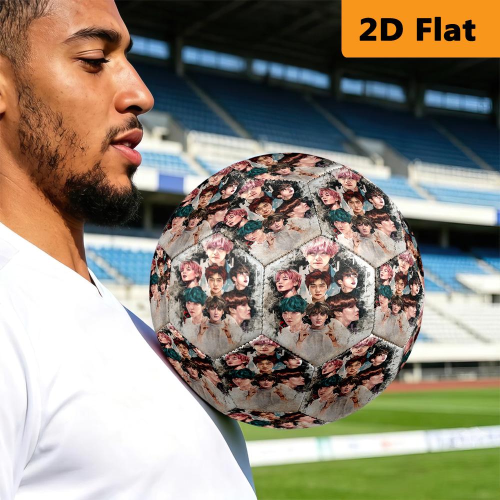 Harmony Diversity: BTS's Global Journey football Suitable for both training and competition No. 5 football Very elastic