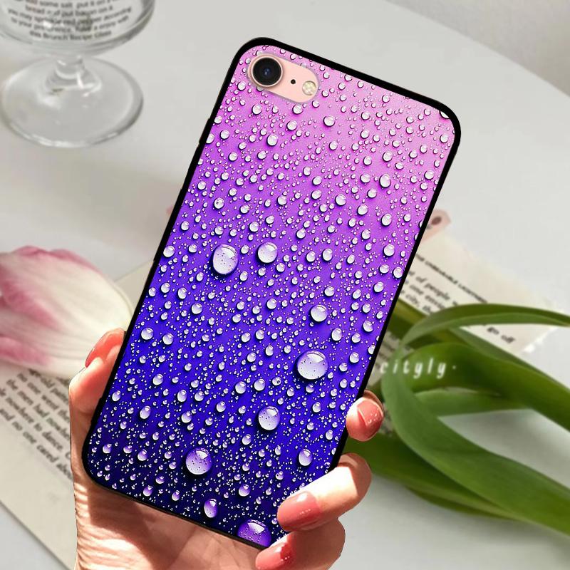 Чехол для iPhone 6S 6 Силиконовый Мягкий Задний Чехол для Телефона Для iPhone 7 7Plus 6 6S Plus Силиконовые Чехлы Для iPhone 8 8 Plus Fundas Бампер