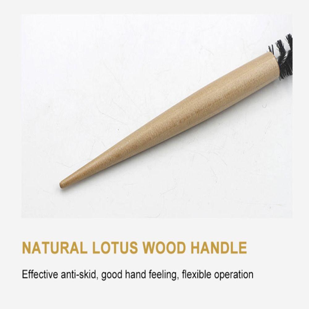 Hairdrerssing Tool Makeup Comb Roller Comb Mini Round Comb Round Hair Brush Hair Curling Brush