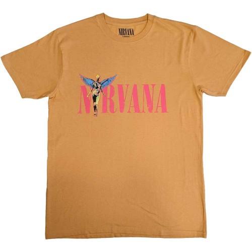 Nirvana Футболка унисекс для взрослых In Utero Angel Back Print