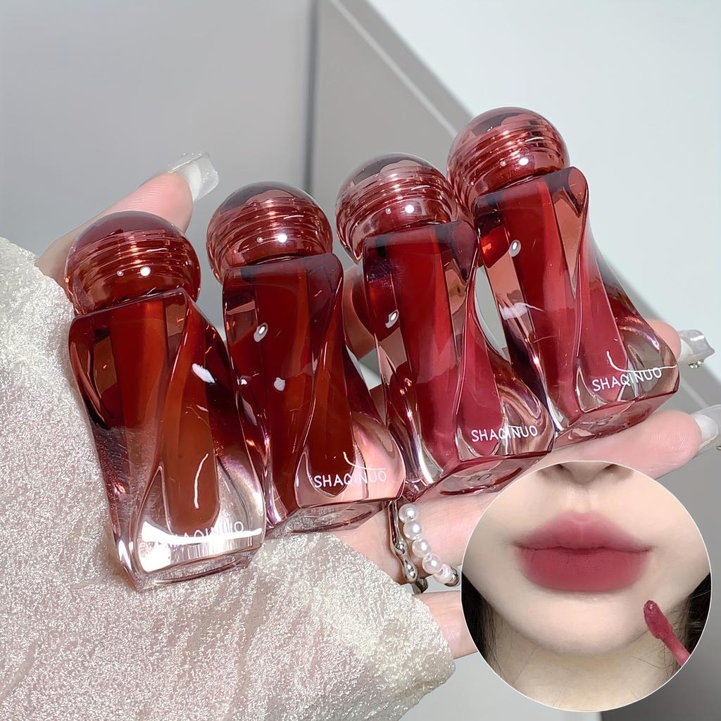 Мягкая пряжа Art Lip Mud Misty Soft Matte Velvet Lip Glaze Высокопигментированная губная помада с эффектом росы Легко окрашиваемая помада-блеск для губ Кремовый шелковистый Подарки на День святого Валентина