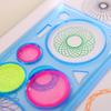 Painting Multi-function Puzzle Spirograph Geometric Ruler Drafting Tools for Students Drawing Toys