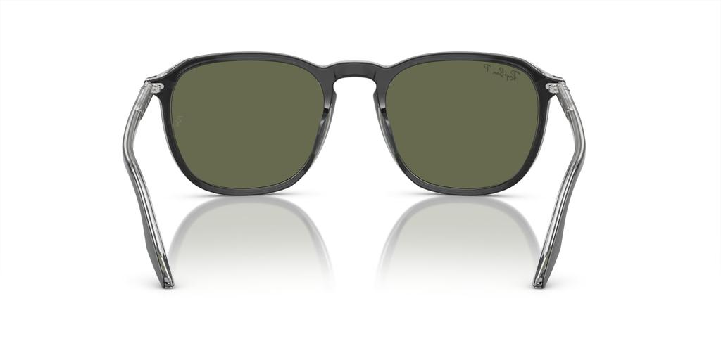 Солнцезащитные очки RB2203F ЧЕРНЫЕ НА ПРОЗРАЧНОМ 55 Ray-Ban