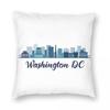 Washington Dc Skyline Pillowcase Polyester Linen Velvet Creative Zip Decor Home Cushion Case
