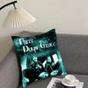 TThree Days GraceE Band Cushion Cover Pillowcase Ultra Soft Skin Friendly Fabric Cloud Like Comfort Concealed Zipper