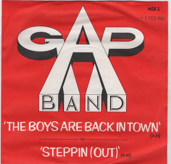 7inch Record GAP BAND - The Boys Are Back In Town K11255 Mercury 1980 UK Dance & Electronica Used