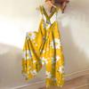 Women's Loose Casual One-piece Summer Floral Print Jumpsuit