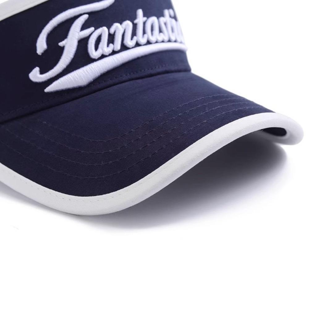 Adjustable Baseball Cap Letter Embroidered Sunscreen Cap Casual Women Top Air Cap Unisex