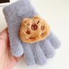 Kawaii Mittens Thicken Keep Warm Gloves Portable Gloves  Outdoor