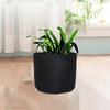 1Pc Non-woven Balcony Planting Bag, Green Gray Felt Plant Bag, Rose Flower Pot Beautiful Plant Bag, Green Plant Beautification Bag