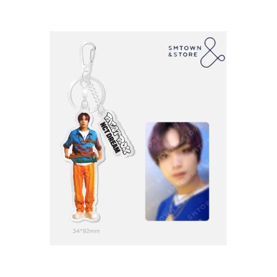 [SMTOWN & STORE] АКРИЛОВОЕ КОЛЬЦО ДЛЯ КЛЮЧЕЙ + НАБОР ФОТОКАРТ - Beatbox
