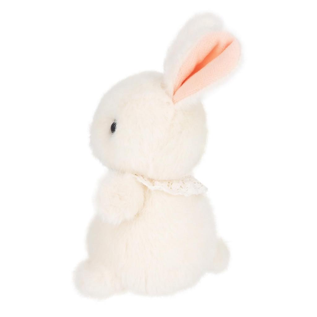 Sanei Boeki Chimoshi Rabbits White W9 x D9 x H16cm Plush Toy