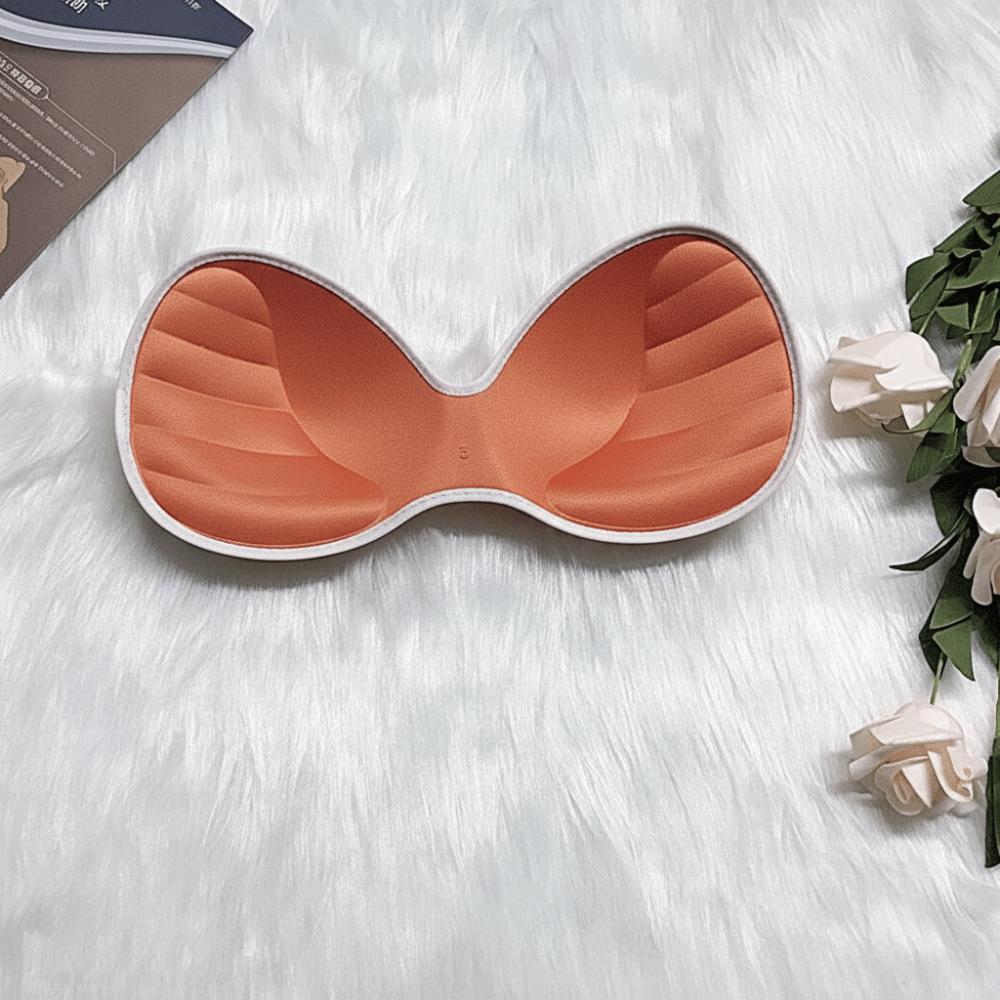 Thick Push Up Bra Pads Breathable Sponge Padded High Quality One-piece Chest Pad  Women
