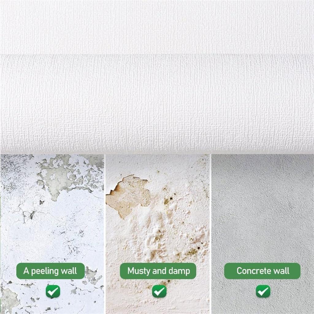 50смx5м Льняные обои Самоклеящиеся Водонепроницаемые Съемные обои для спальни Гостиной Декор стен