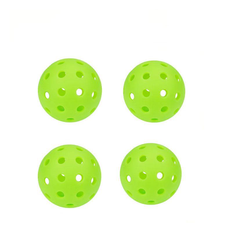 Pickleball 74MM прочный 26/40 отверстий для использования в помещении/на открытом воздухе 2/4/6 шт Pickleballs для развлечений Pickleball упаковки Pickleballs