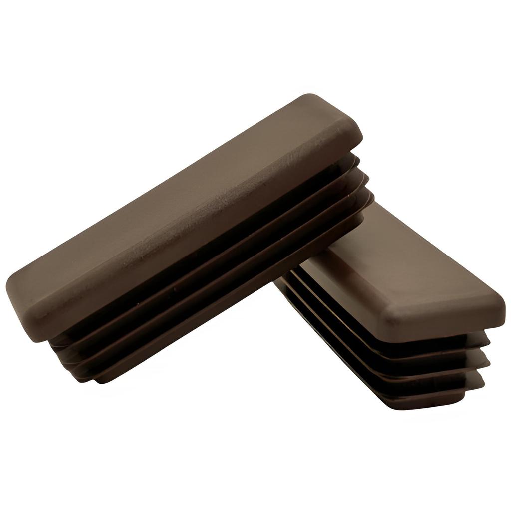 Internal cap for profile post roof 50x20 20 PCS BROWN