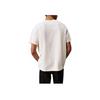 Calvin Klein Comfortable Letter Print Round Neck Short Sleeve T-Shirt Men Tops Off-White J30J327086-YAC