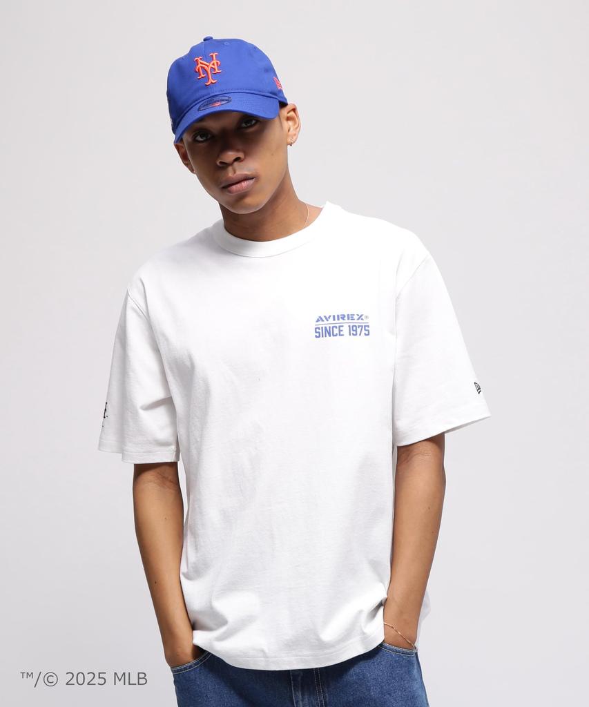 AVIREX New Era New York Size Size Met's Cap, Men's, F, 110, Blue, 783-5274017