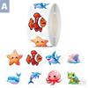 500 шт./рулон Q морские животные детские награды наклейки - DIY скрапбукинг альбом декор запечатывание этикетки наклейки
