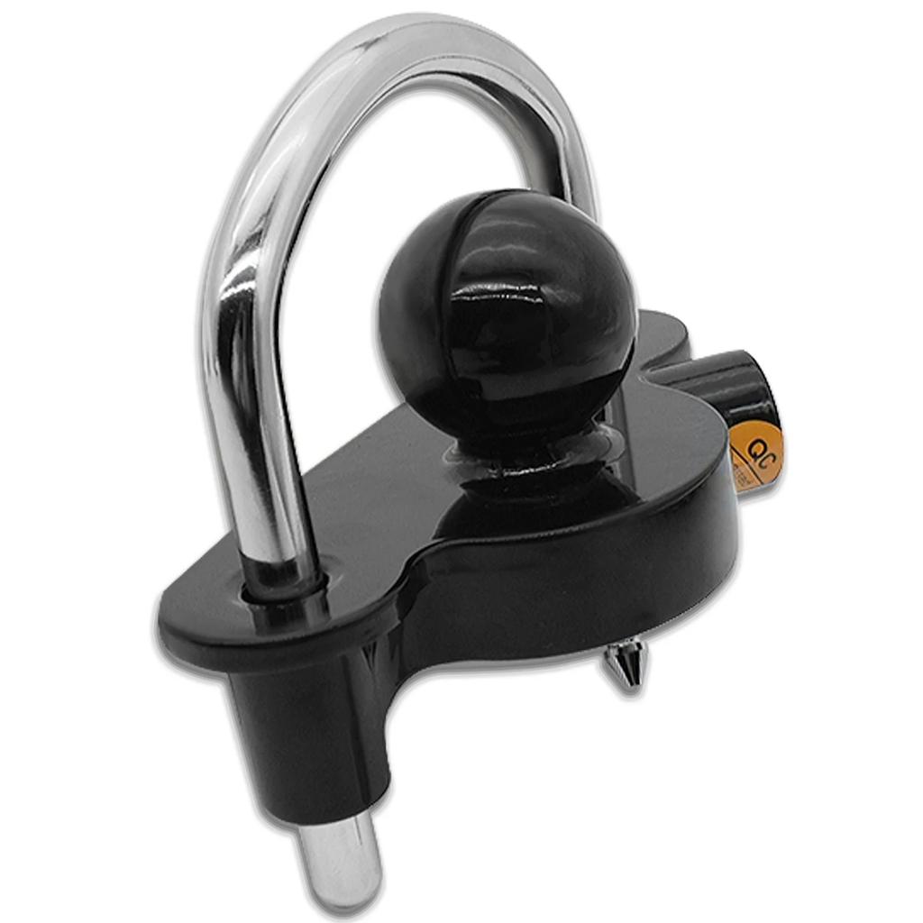 Сцепное устройство для прицепа Замок для сцепного устройства Детали для прицепа Универсальный фаркоп Безопасный противоугонный замок Аксессуары для прицепа