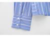 Spring 2025 Women's European/American Striped Poplin Shirt