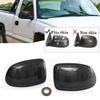 Для GMC Sierra Yukon Зеркало заднего вида Chevrolet Suburban Silverado Tahoe Avalanche Наклейка Крышка бокового зеркала Накладка на крыло Внешний корпус Отделка