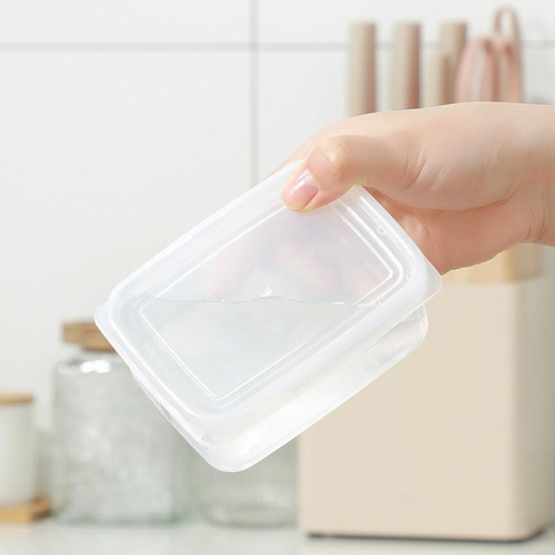 Прозрачный контейнер для хранения продуктов, кухонный герметичный контейнер для хранения, контейнер для свежести для холодильника, замороженного мяса, овощей