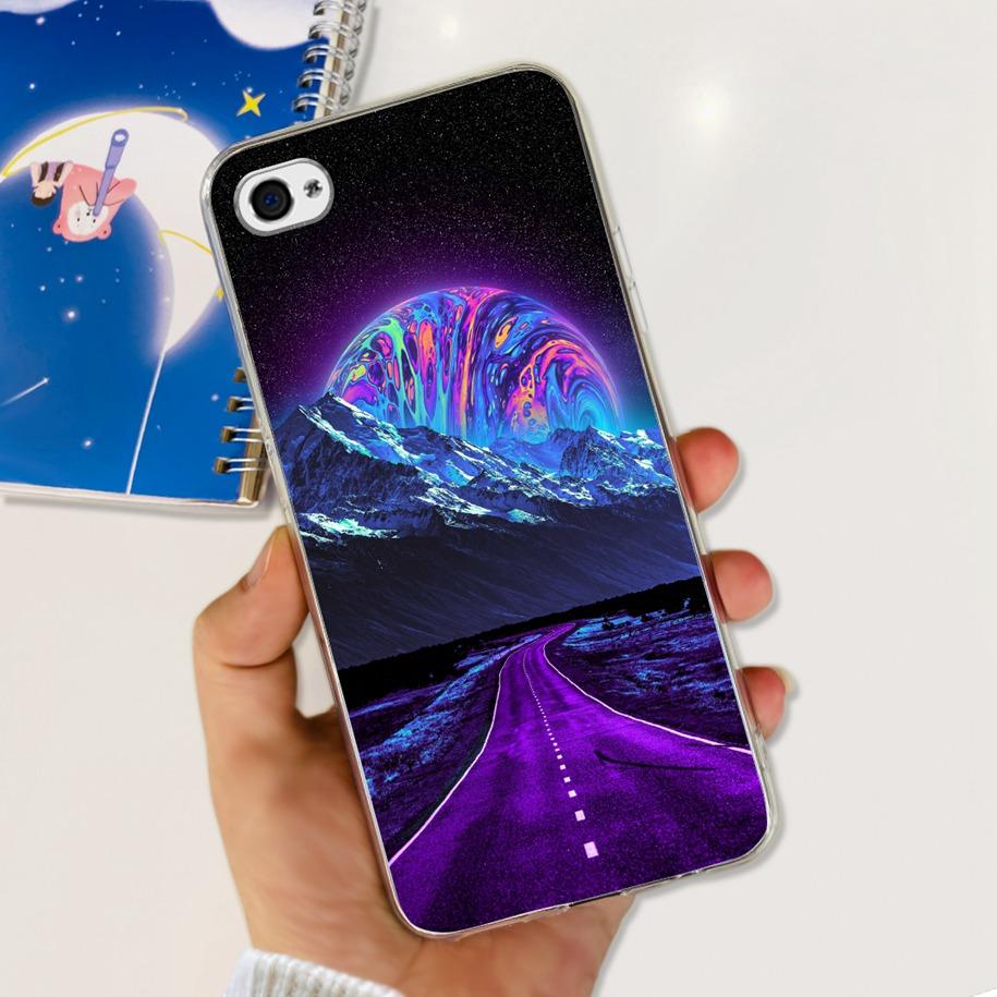 For Apple iPhone 4 Case Popular Flower Astronaut Clear Funda Soft Silicone Cover For iPhone 4s 4 s Bumper for iPhone4 Coque Capa