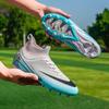 Мужские FG Новые Футбольные Бутсы Шиповки для Искусственного Поля Tenis Высококачественные Тренировочные Спортивные Мужские Футбольные Бутсы Длинные Шипы На Лодыжку Футбольные Бутсы