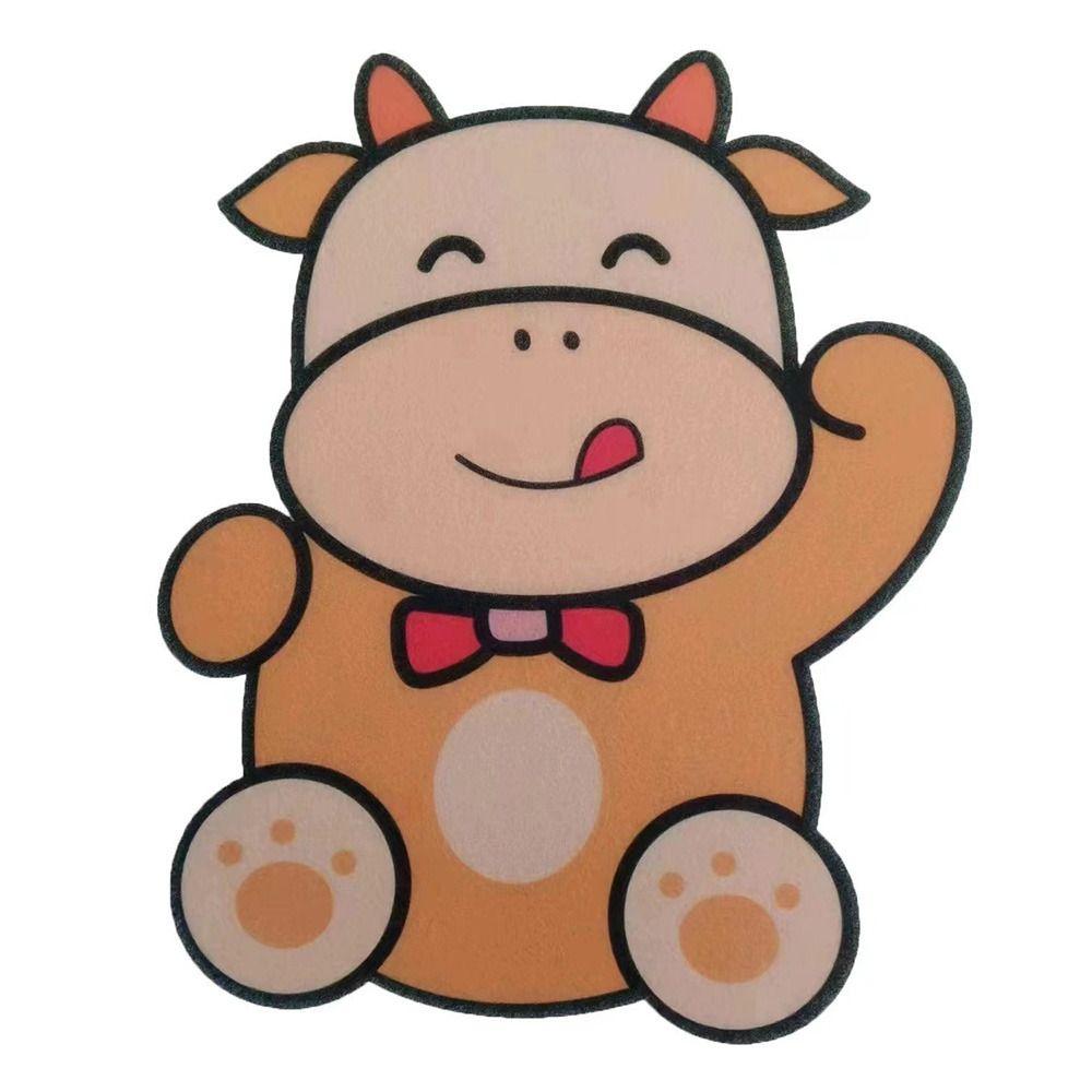 Мультяшные животные для унитаза, наклейки для удаления запаха, самоклеящиеся наклейки для туалета, ароматерапии, ванная комната