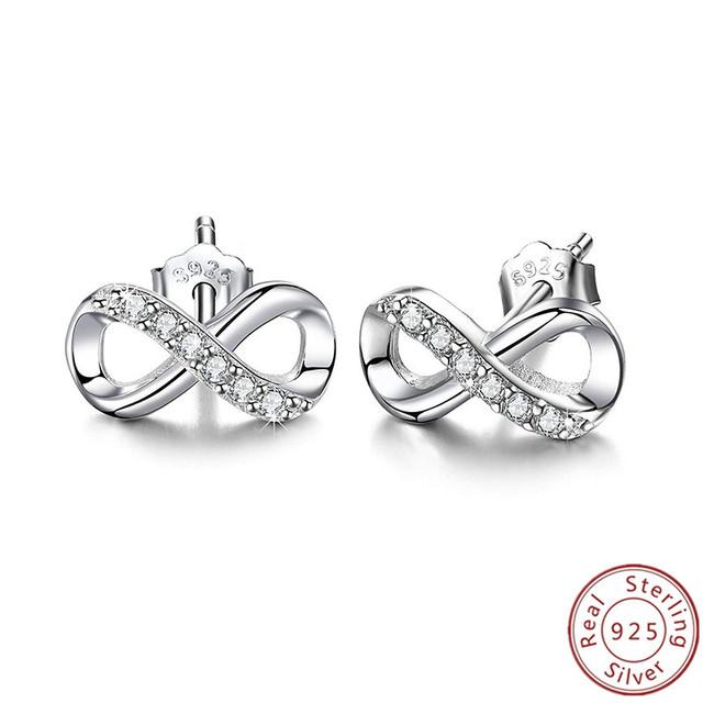 100% настоящие серьги из серебра 925 пробы, снежинка, циркон, в форме сердца, золото, розовое золото, циркон, ювелирные изделия, сверкающий кулон-обруч