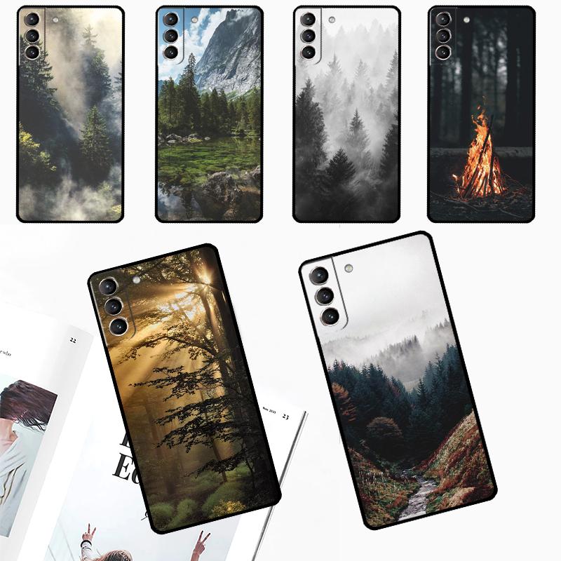 Красивая природа Лес Дерево Чехол для Samsung Galaxy S23 Ultra S8 S9 S10 S22 Plus S20 S21 FE Note 10 20 S24 Ultra Чехол