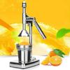 Manual Citrus Juicer Heavy Duty Stainless Steel Lemon Lime Press for Kitchen Bar Efficient Pulp-Free Juice Extractor