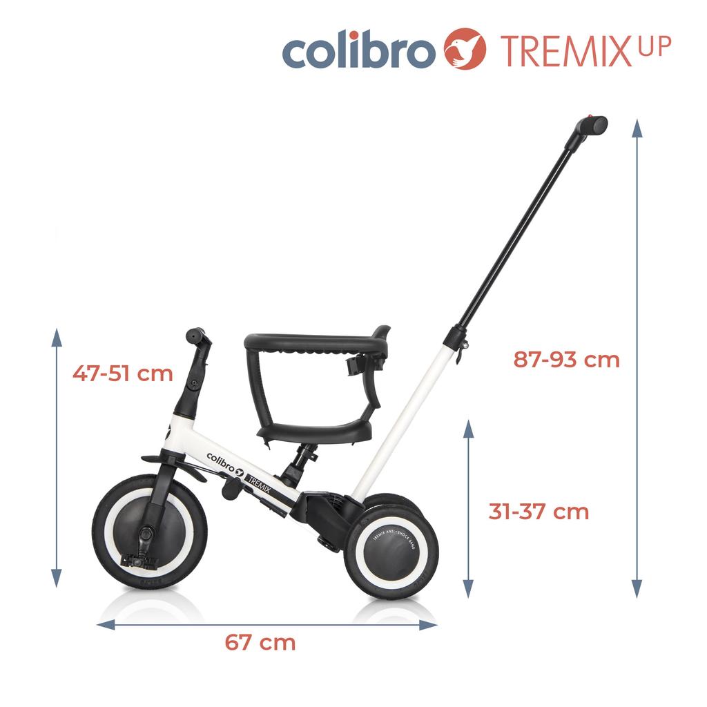 COLIBRO Children's Bike 6 in 1 TREMIXUP ROSE