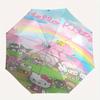 Hello Kitty, Sanrio Автоматический Открывающийся/Закрывающийся Зонт - Милый Зонт с Милым Дизайном, Портативный Компактный 3-Складной Зонт для Мужчин и Женщин, Hallowee