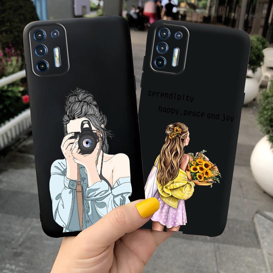 For Motorola Moto G9 Plus Case Fashion Love Heart Soft Cover Silicone TPU Funda For Moto G9 Plus XT2087-1 G9Plus Phone Bag Cases