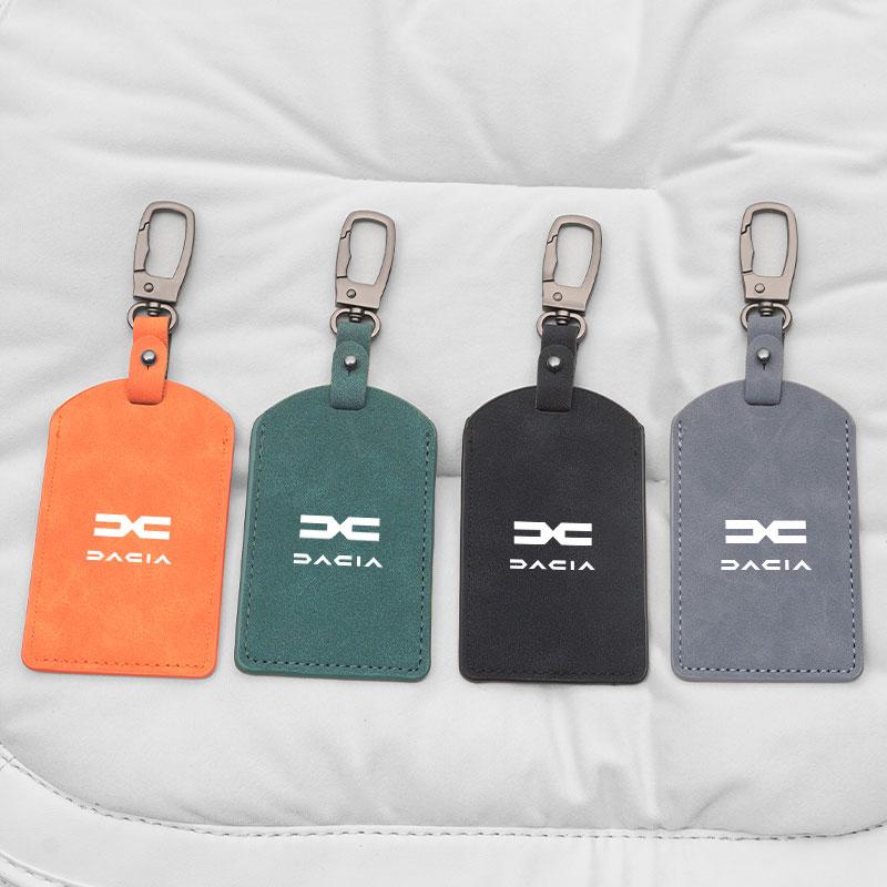 Luxurious high-grade Flip Leather Key Case For Dacia Sandero Duster 2012-2025 Jogger Bigster Spring Logan Stepway Dokker Lodgy