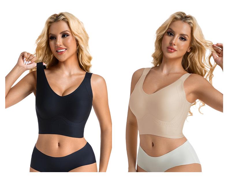 Бесшовный бюстгальтер-минимайзер большого размера с полной поддержкой, чашка DE