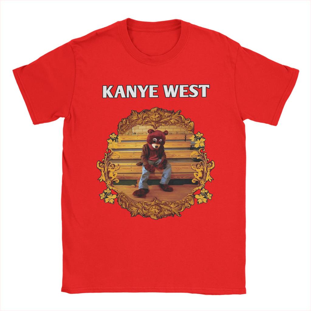 Футболки Kanye West для мужчин, хлопковые потрясающие футболки, футболки с круглым вырезом, топы с коротким рукавом для вечеринок