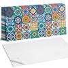 Komplet Kafelków Winylowych Z Motywem Do Kuchni Salonu Wzory Mozaikowe W Układzie 10X40X20 Cm