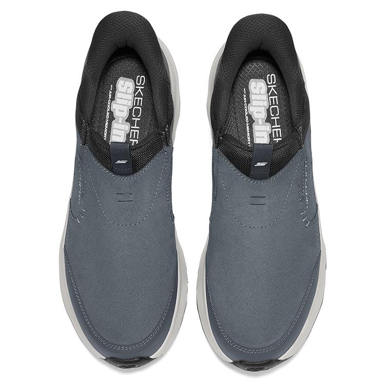 Skechers Повседневные кроссовки Slip-In Flash на толстой подошве, удобные, низкие, для образа жизни, мужские, серые 237786-GRY