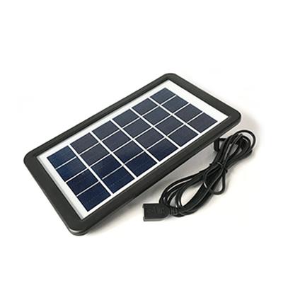 3.8W 6V солнечная панель поликристаллическая безопасная высокоэффективная портативная солнечная зарядная панель для телефона
