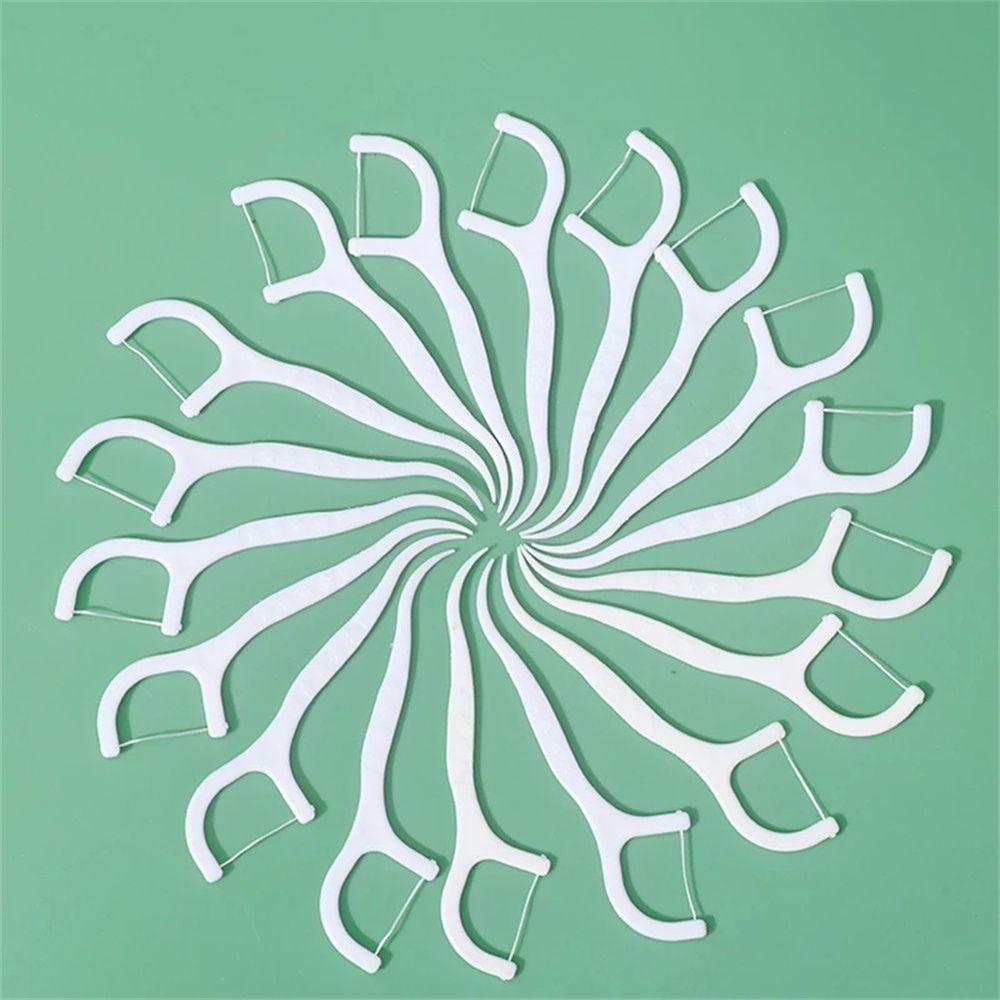 Practical Flosser Brush Teeth Cleaning Interdental Oral Hygiene Care Teeth Stick Dental Floss