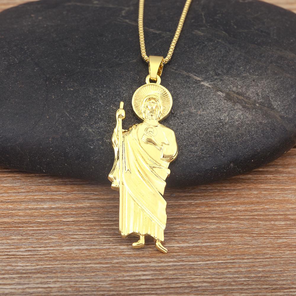 Nidin Новая Мода Религиозный Стиль Выбор Размеров S/M/L Очаровательное Подвесное Ожерелье для Женщин Цепочка-Чокер Женские Украшения Повседневный Вечерний Подарок