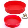 4/6/8/10-Inch Round Silicone Cake Mold Non-stick Food Grade Easy Release Cheesecake Water Bath Pan Protector Kitchen Baking Mould